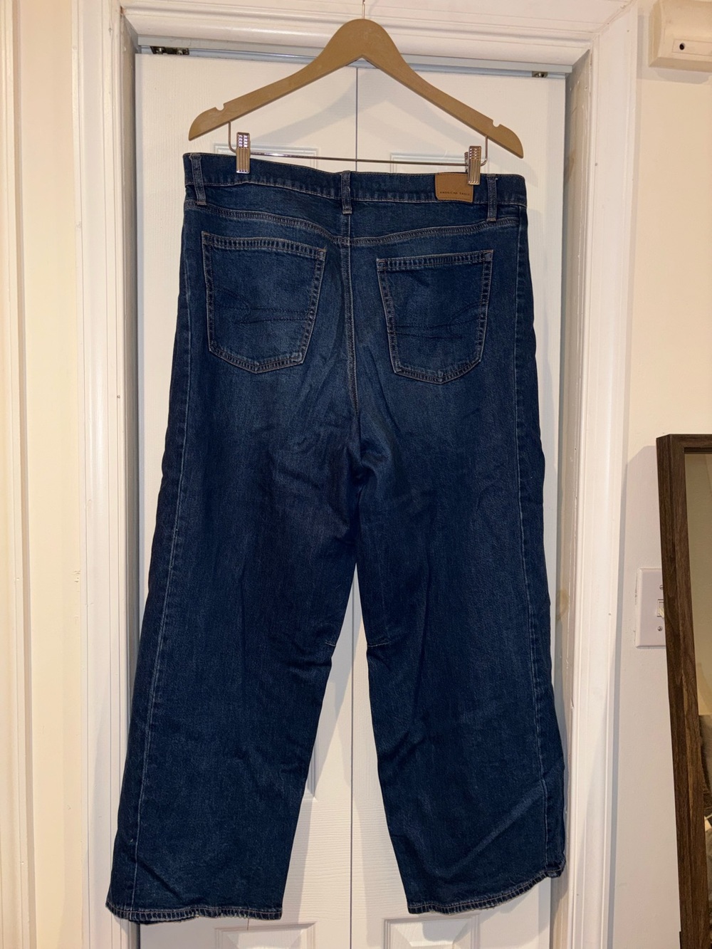 American Eagle Dreamy Drape Barrel Jeans – Size 12 - Picture 10 of 10